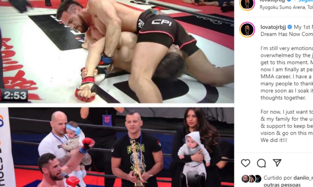 Ex campeão do Bellator Rafael Lovato Jr volta ao MMA vitória por