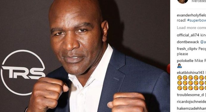 Evander Holyfield elege melhor peso-pesado do boxe atual