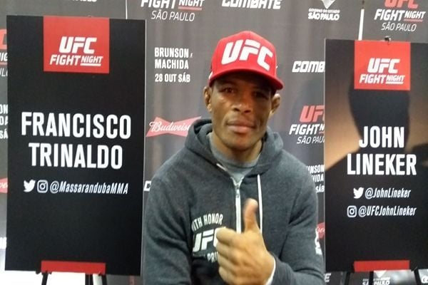 Confirmado! Francisco ‘Massaranduba’ enfrenta John Makdessi no UFC Brasília