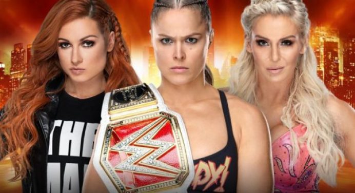 Efeito Ronda! Duelo feminino lidera evento da WWE pela primeira vez na história