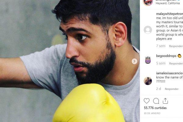 Amir Khan desdenha da invencibilidade de campeão mundial de boxe às vésperas de duelo