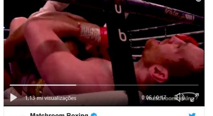 Boxeador morde adversário durante combate e é desclassificado; veja