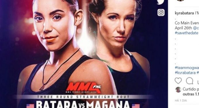 Desafeto de Cris ‘Cyborg’ retorna aos octógonos em abril