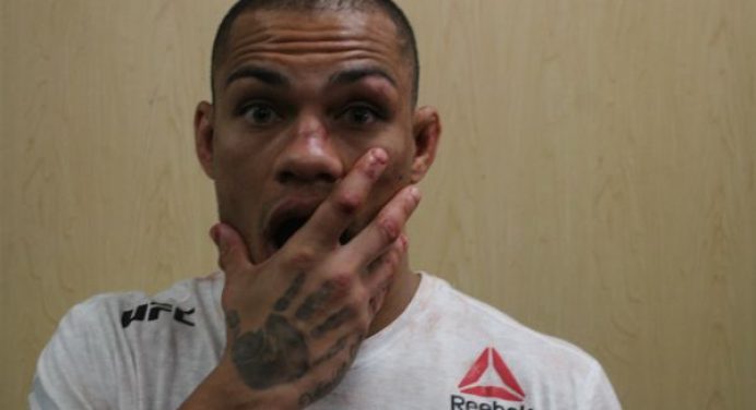 De brigão no colégio a atleta do UFC, Sheymon garante: “Sinto fome de nocaute”