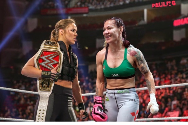 ‘Cyborg’ cogita mudança para WWE e manda recado para Ronda Rousey