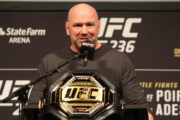 Dana White confirma que “The Rock” vai entregar o cinturão de “mais durão de todos” no UFC 245