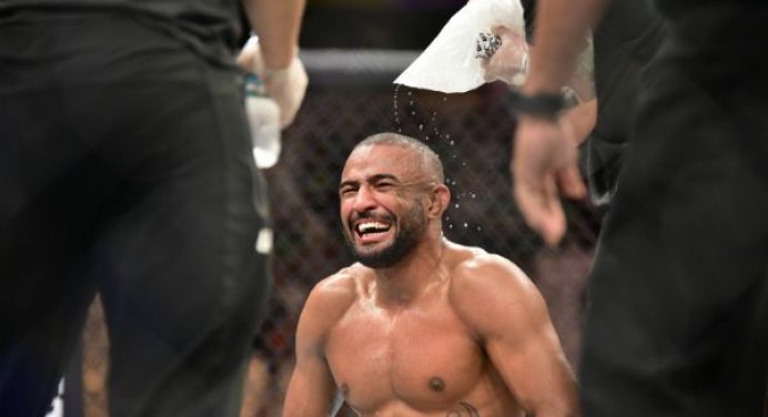 ‘Serginho’ Moraes se frustra e perde no card preliminar do UFC Wichita