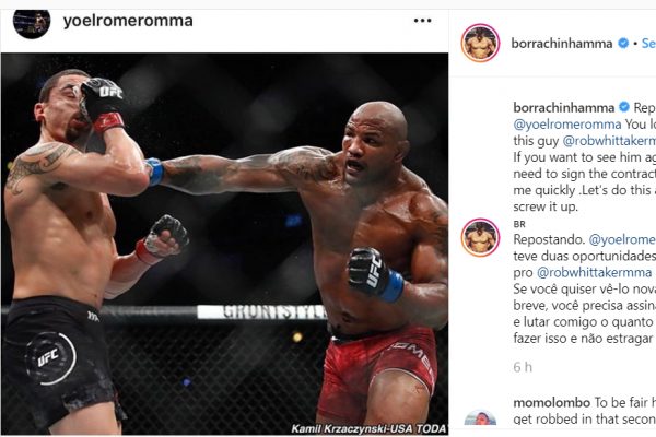 Romero provoca campeão do UFC e ‘Borrachinha’ coloca cubano contra a parede; entenda