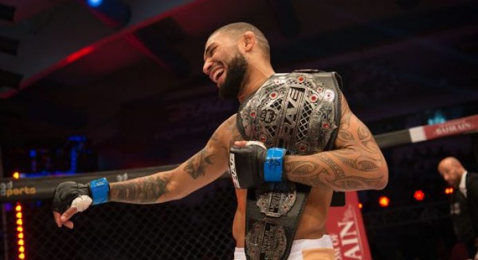 Campeão! Luan ‘Miau’ aplica nocaute incrível e conquista cinturão do Brave CF