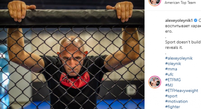 Aleksei Oleynik recebe suspensão provisória de seis meses por fratura na costela