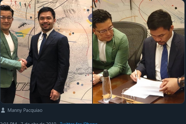 Presidente do Rizin explica parceria com Pacquiao em evento no Japão