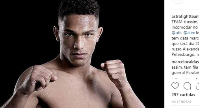 De última hora, brasileiro é contratado e estreia no UFC São Petersburgo