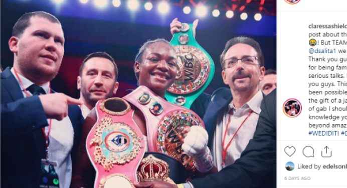 Superluta a caminho! Campeãs mundiais de boxe concordam em duelo no peso-casado