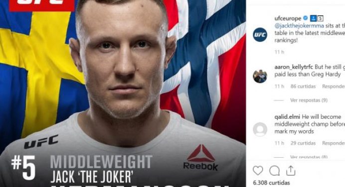 Hermansson planeja luta contra Darren Till em Londres: “Deixaria os fãs empolgados”