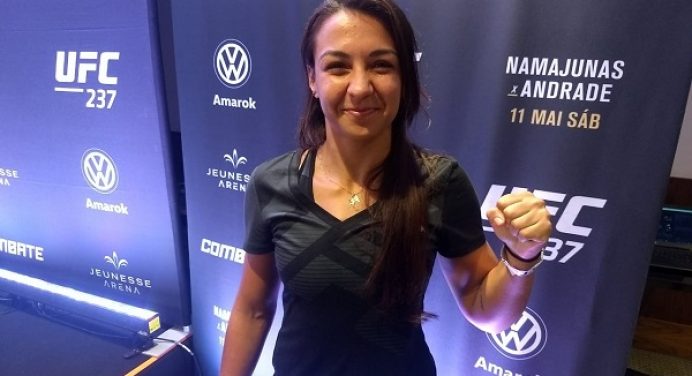 Aula de jiu-jitsu! Amanda Ribas estreia com finalização no UFC