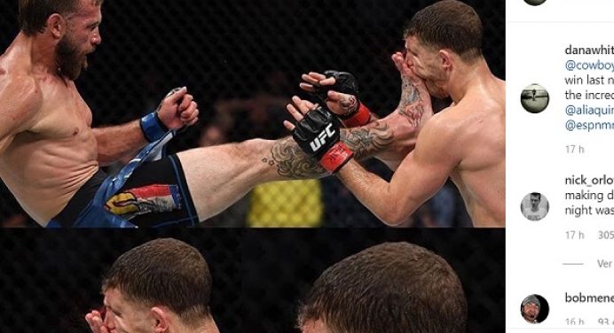 Dana White parabeniza ‘Cowboy’ por vitória no UFC Ottawa: “Impressionante”