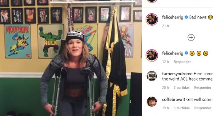 Peso-palha rompe ligamento do joelho e abandona card do UFC Chicago