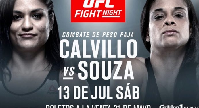 UFC escala ‘Livinha’ Souza contra Cynthia Calvillo para evento em julho