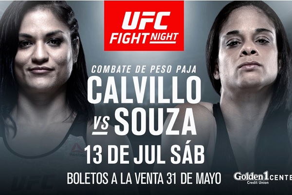UFC escala ‘Livinha’ Souza contra Cynthia Calvillo para evento em julho