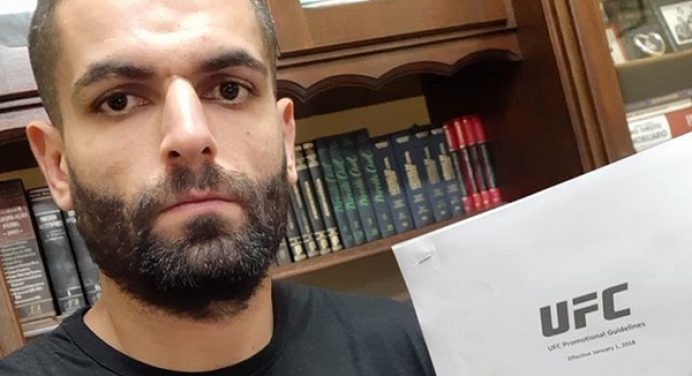 Primeiro uruguaio no UFC vê estreia como “divisor de águas” para MMA no país