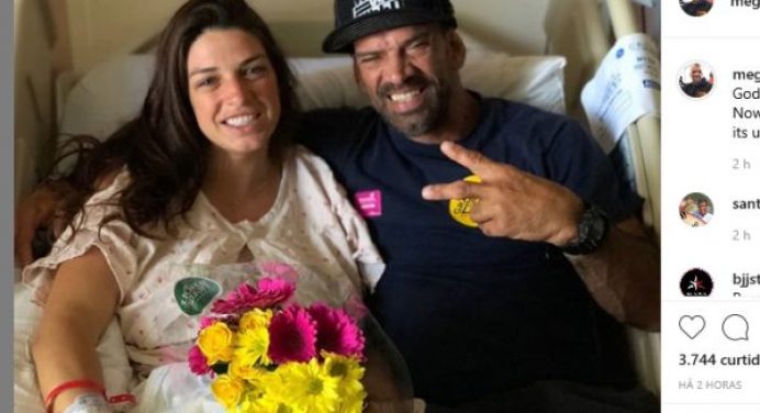 Mamãe na área! Mackenzie Dern dá à luz sua primeira filha