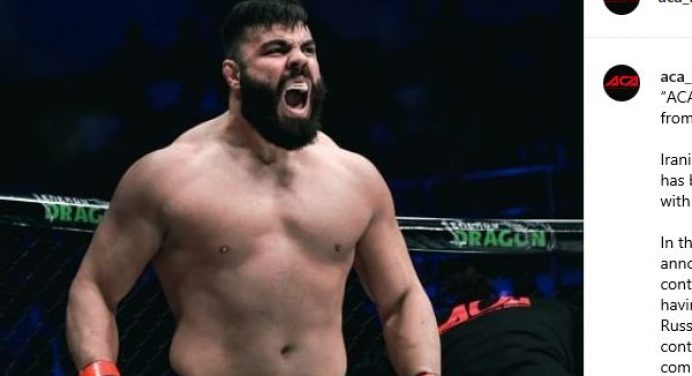 Iraniano banido do wrestling é liberado para UFC após imbróglio contratual com liga russa