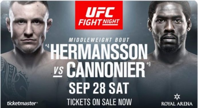 Algozes de ‘Spider’ e ‘Jacaré’ fazem a luta principal do UFC Dinamarca