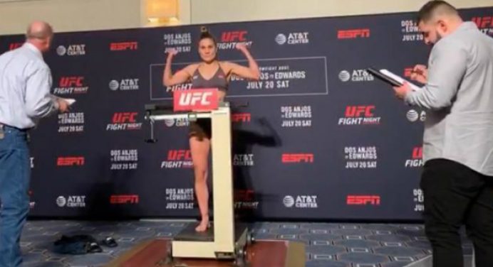 UFC San Antonio: Jennifer Maia falha na balança e perde 30% de sua bolsa