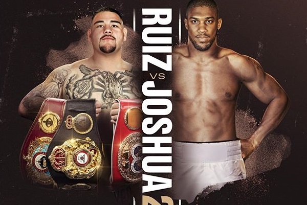 Andy Ruiz Jr. e Joshua fazem revanche pelo título dos pesados de boxe em dezembro