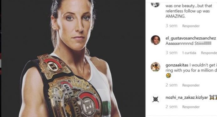 Campeã do Bellator manda recado para Cris ‘Cyborg’ após brasileira ser liberada pelo UFC