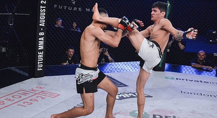 Autor de nocaute relâmpago substitui ‘Toninho Fúria’ na luta principal do Future MMA 8