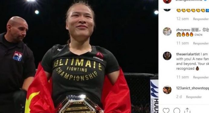 Zhang Weili defende cinturão do UFC contra Joanna Jedrzejczyk em março, diz site