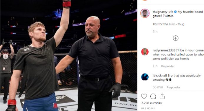 Bryce Mitchell garante bônus de R$ 207 mil após finalização rara no UFC Washington