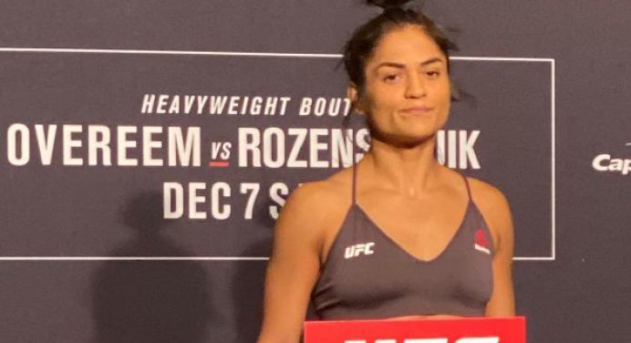 Rival de Marina Rodriguez fica dois quilos acima do limite na pesagem do UFC Washington