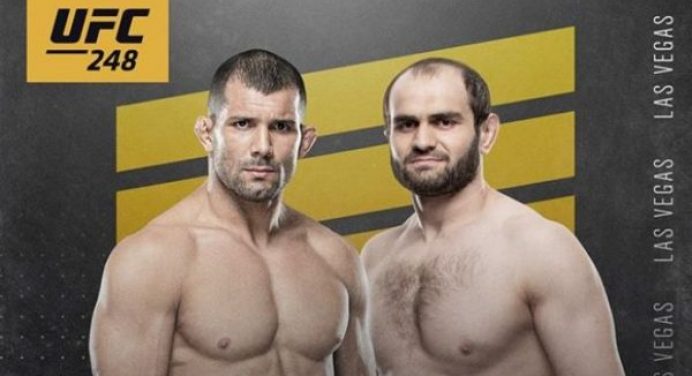 Rodolfo Vieira coloca invencibilidade em jogo contra Saparbek Safarov no UFC 248