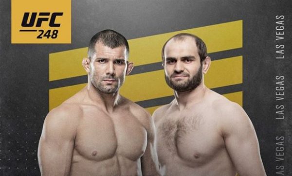 Rodolfo Vieira coloca invencibilidade em jogo contra Saparbek Safarov no UFC 248