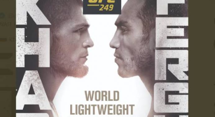 Ultimate lança pôster oficial do UFC 249 com destaque para Khabib vs Ferguson