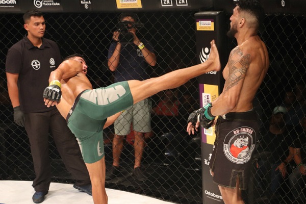 Carlos ‘Kaique’ comemora estreia com nocaute no Jungle Fight: “Foi incrível”