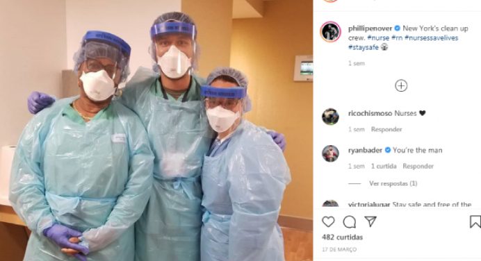 Ex-UFC detalha guerra contra COVID-19 como enfermeiro e reprova realização de eventos