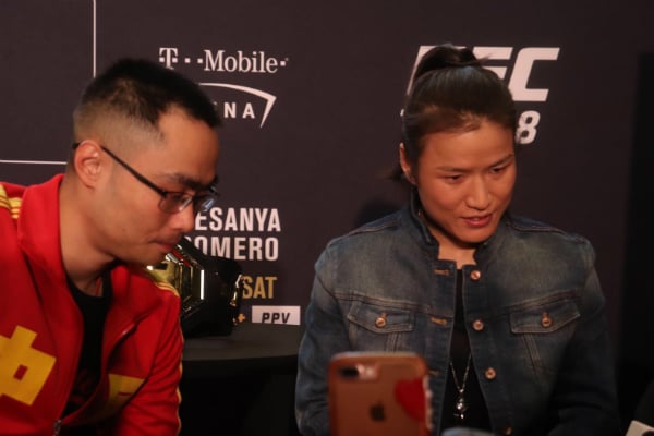 Zhang ironiza experiência de Joanna em lutas de cinco rounds: “Não tem habilidade de finalizar”