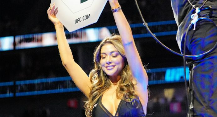 Ring girl do UFC, Arianny Celeste revela que está grávida de seis meses