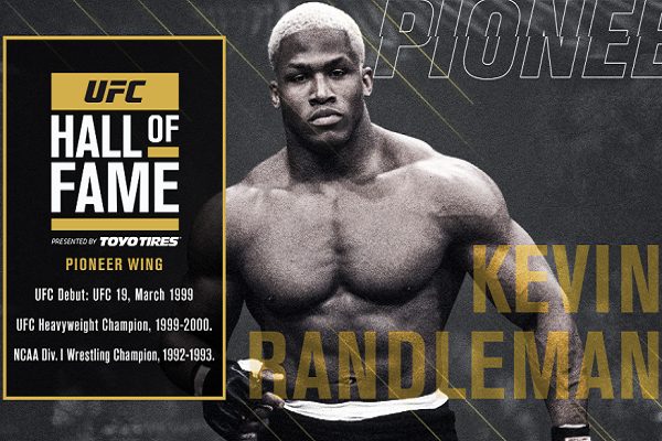 UFC anuncia inclusão de Kevin Randleman, ex-campeão do peso-pesado, no Hall da Fama