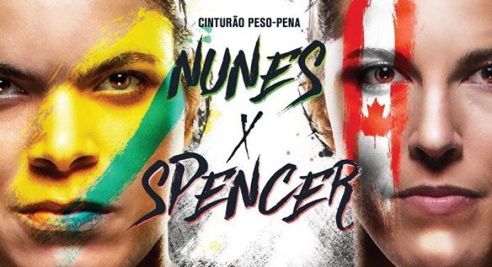 UFC divulga pôster oficial de evento de primeira defesa do cinturão peso-pena de Amanda Nunes