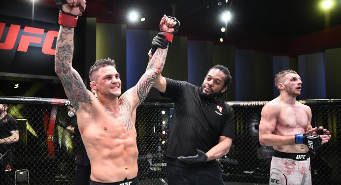 Bolso cheio! Mais bem pago do UFC Las Vegas, Dustin Poirier fatura R$ 1,6 milhão