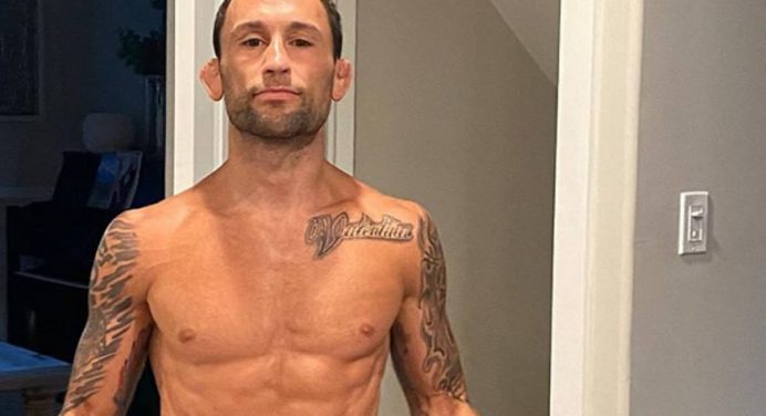 Frankie Edgar aparece em foto bem mais magro e perto do limite do peso-galo