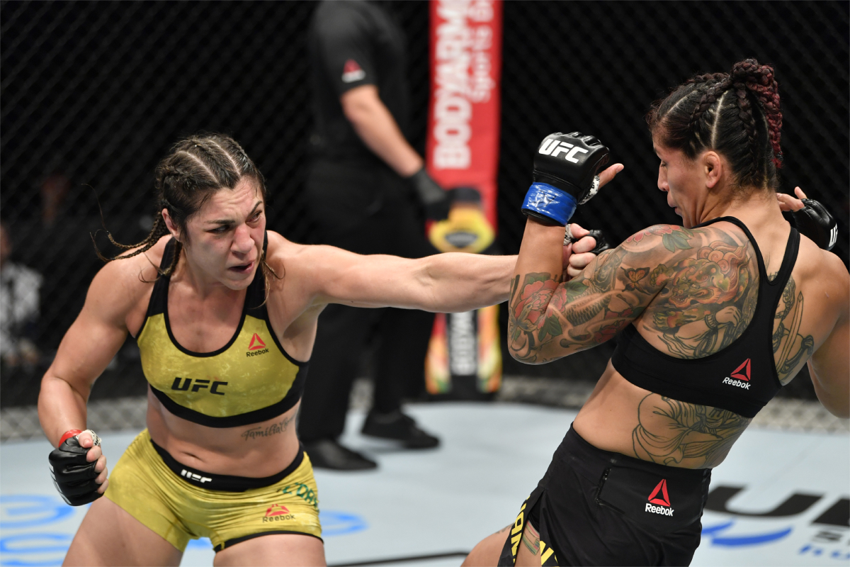Bethe Correia e Raphael ‘Bebezão’ são superados no UFC Ilha da Luta