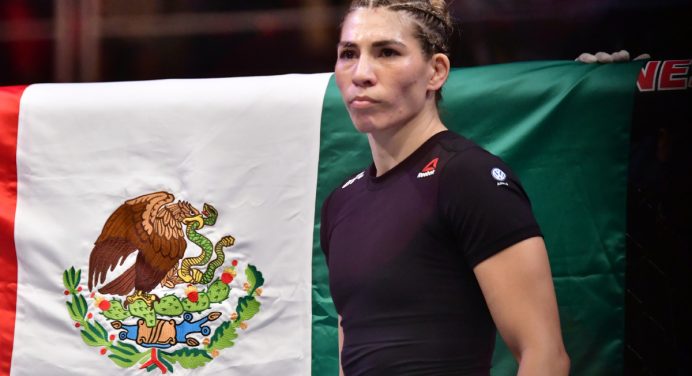 Irene Aldana testa positivo para COVID-19 e é retirada de card do UFC