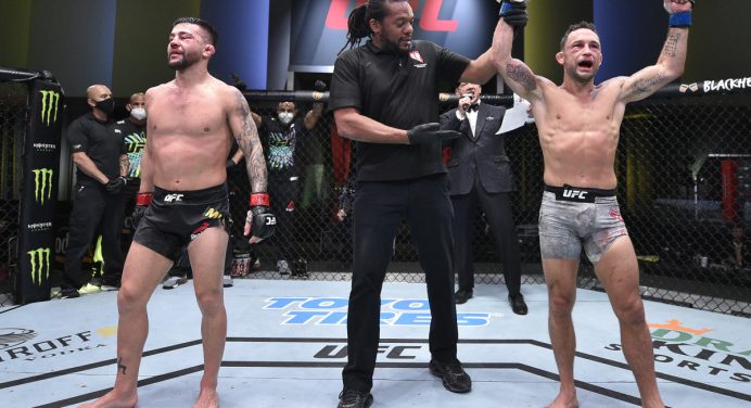 Edgar e Munhoz recebem R$ 280 mil com prêmio de melhor luta da noite