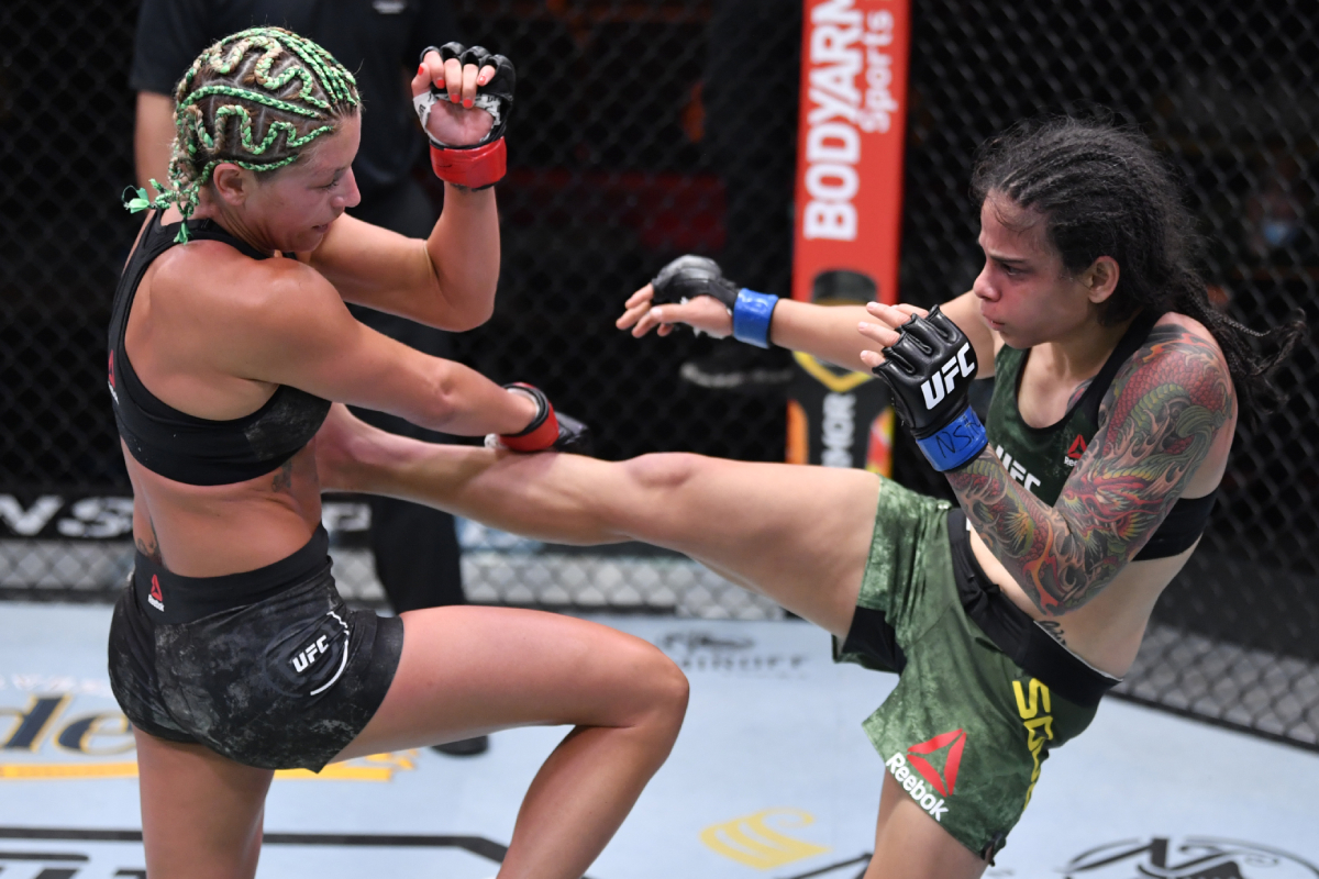 Livinha Souza vence por decisão unânime e volta a sonhar com ranking do UFC