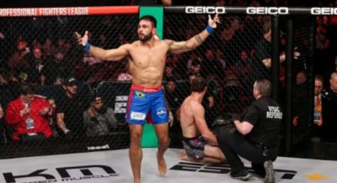Último campeão do ‘TUF Brasil’ assina com o ‘Taura MMA’